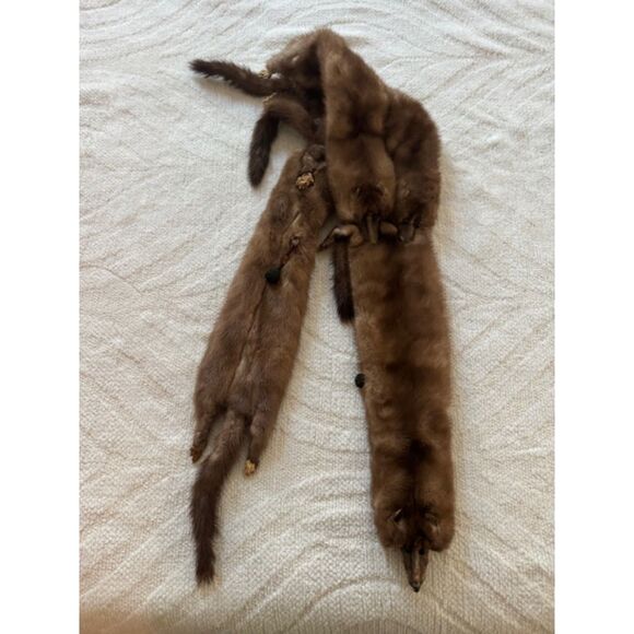 Vintage Genuine mink collar/stole - Picture 2 of 5